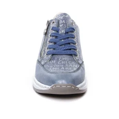 Baskets Compensees Rieker N4316-13 Blue