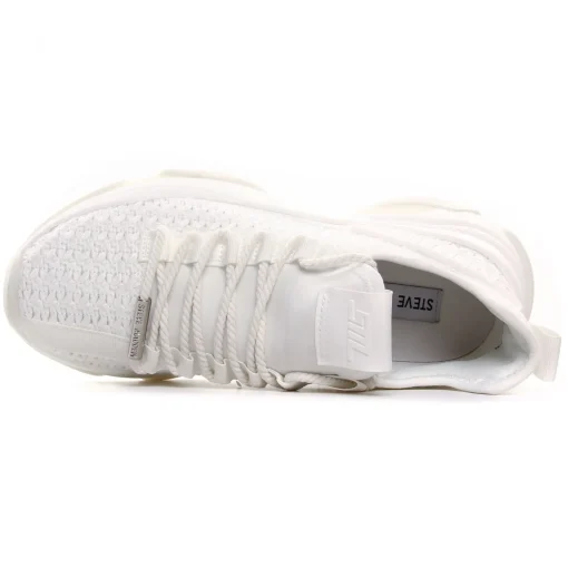 Baskets Mode Steve Madden Mileage White White