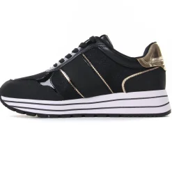 Baskets Mode Tamaris 23727 Black Gold