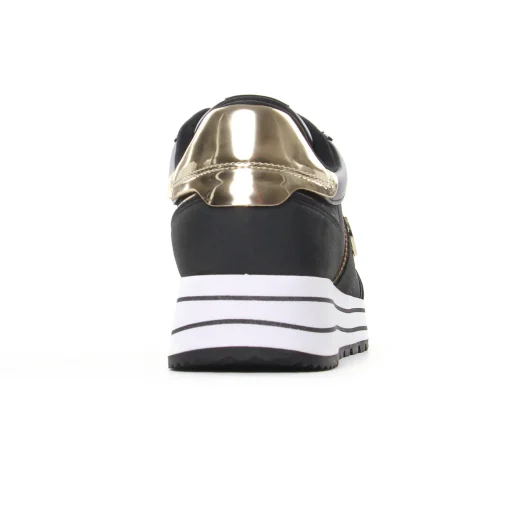 Baskets Mode Tamaris 23727 Black Gold