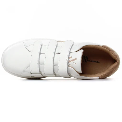 Baskets Mode Vanessa Wu Camélia Bk2658 Beige