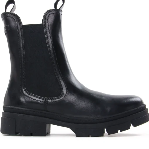 Boots Élastiquées Tamaris 25901 Black Leather
