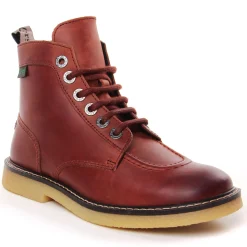 Bottines À Lacets Kickers 947293 Rouge
