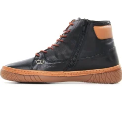 Bottines À Lacets Scarlatine Mina Noir