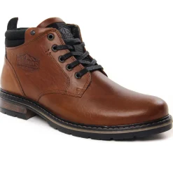 Bottines Chukka Redskins Equilibre Cognac Noir