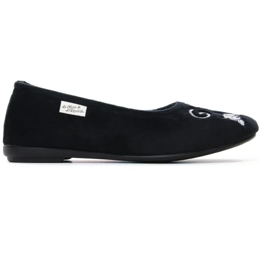 Chaussons La Maison De L Espadrille 6046-7 Noir