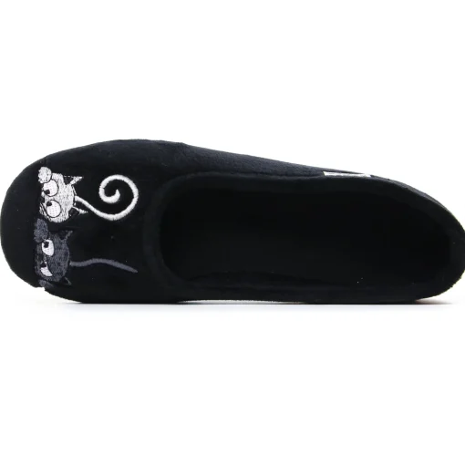 Chaussons La Maison De L Espadrille 6046-7 Noir