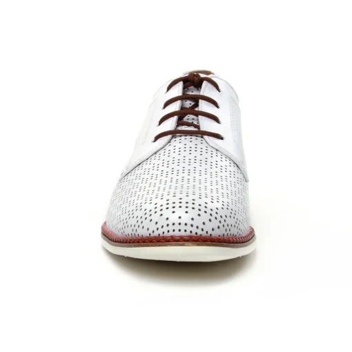 Derbys Tamaris 23200 White Cognac