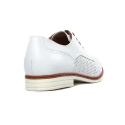 Derbys Tamaris 23200 White Cognac