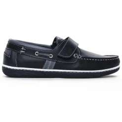 Mocassins Bateaux Yann Bolligen 2064 Marine