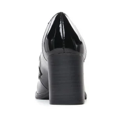 Mocassins Talon Haut Tamaris 24438 Black Patent