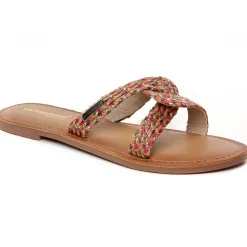 Mules Les Tropeziennes Cina Kaki Multi