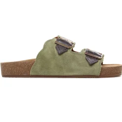 Mules Mtng Lin 54085 kaki bronze