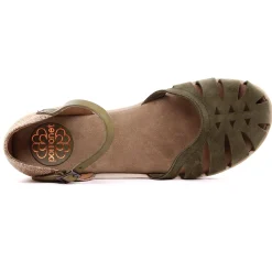 Nu-Pieds Compensés Porronet 2860 Kaki