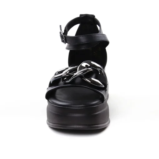 Nu-Pieds Compensés Tamaris 28334 Black