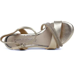 Nu-Pieds Talon Marco Tozzi 88302 Gold