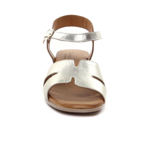 Nu-Pieds Talon Scarlatine Jade Platine