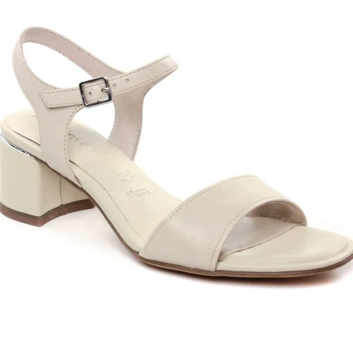 Nu-Pieds Talon Tamaris 28232 Ivory