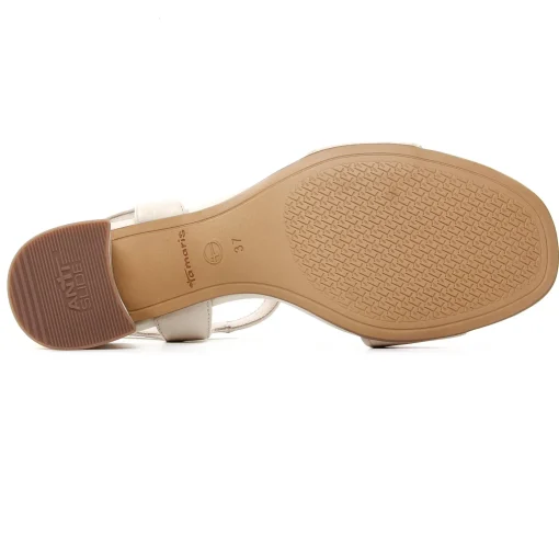 Nu-Pieds Talon Tamaris 28232 Ivory