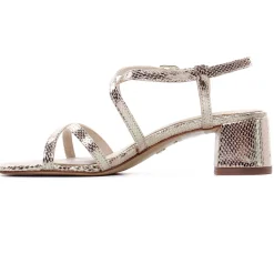 Nu-Pieds Talon Tamaris 28204 Light Gold Structure
