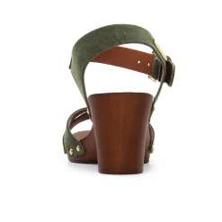 Nu-Pieds Talons Hauts Les Tropeziennes Toopino Kaki