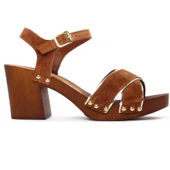 Nu-Pieds Talons Hauts Marco Tozzi 28359 Cognac Comb