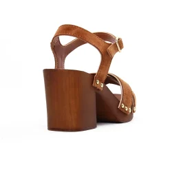 Nu-Pieds Talons Hauts Marco Tozzi 28359 Cognac Comb