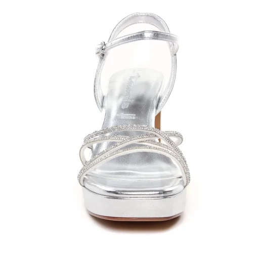 Nu-Pieds Talons Hauts Tamaris 28036 Silver