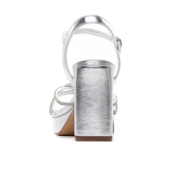 Nu-Pieds Talons Hauts Tamaris 28036 Silver