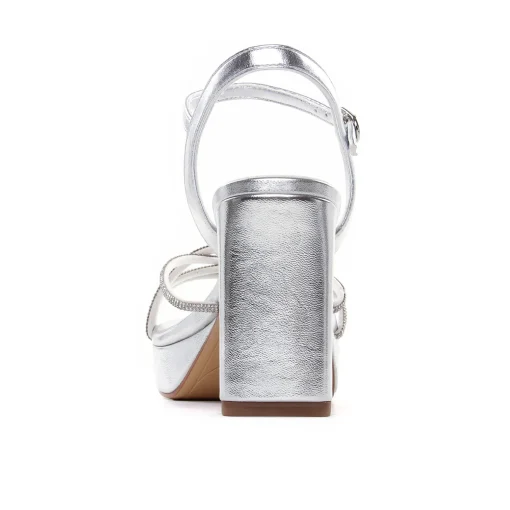 Nu-Pieds Talons Hauts Tamaris 28036 Silver
