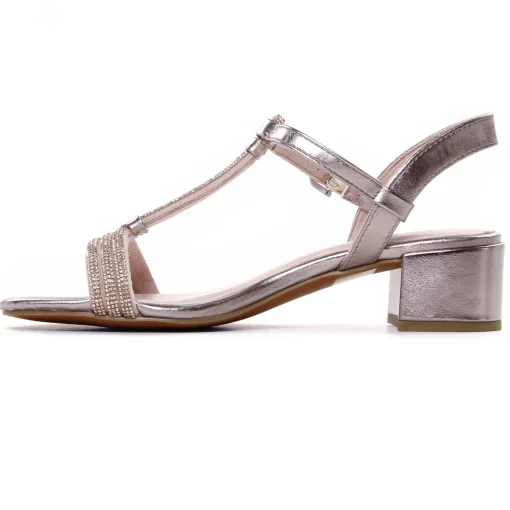 Nu-Pieds Trotteurs Marco Tozzi 28233 Rose Met Comb