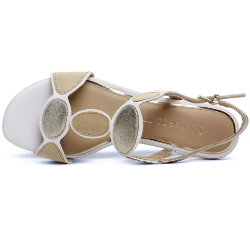Nu-Pieds Trotteurs Marco Tozzi 28231 White Comb
