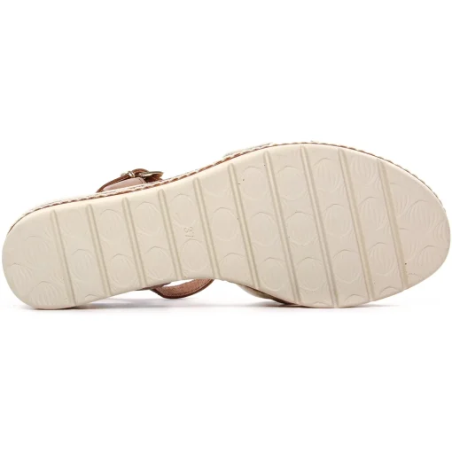 Sandales Compensées Marco Tozzi 28722 Gold Comb