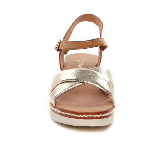 Sandales Compensées Marco Tozzi 28722 Gold Comb
