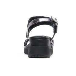 Sandales Compensées Tamaris 28700 Black Pewter