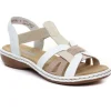 Sandales Rieker 65918-81 Pebble Weiss