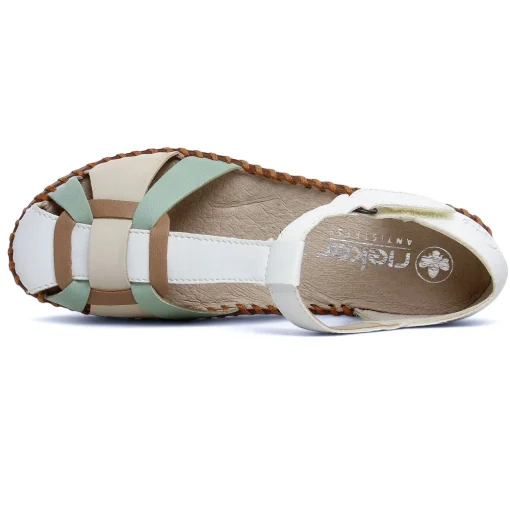 Sandales Rieker M1673-90 Weiss