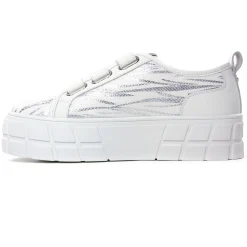 Tennis Plateforme Vanessa Wu Bridget Bk2561 Argent