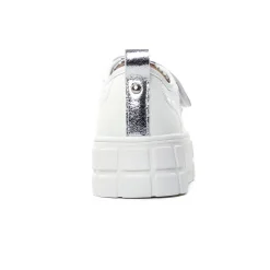 Tennis Plateforme Vanessa Wu Bridget Bk2561 Argent