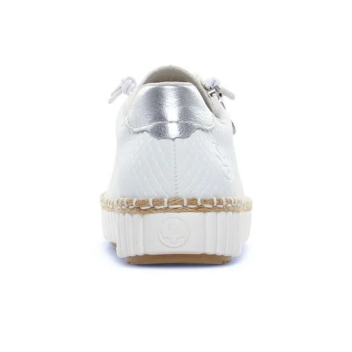 Tennis Rieker M2940-80 Weiss Silver