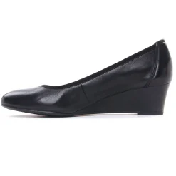 Ballerines Compensées Tamaris 22320 Black Leather