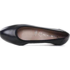 Ballerines Compensées Tamaris 22320 Black Leather