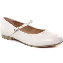 Ballerines Confort Tamaris 24214 White Patent
