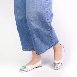 Ballerines Emilie Karston Claris Argent