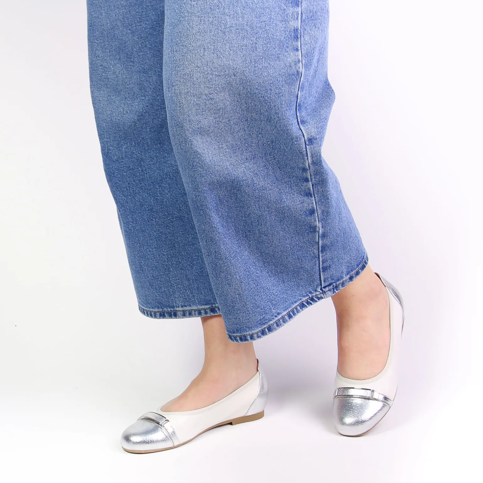 Ballerines Emilie Karston Claris Argent