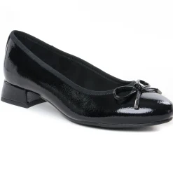 Ballerines Talon Marco Tozzi 22208 Black Patent