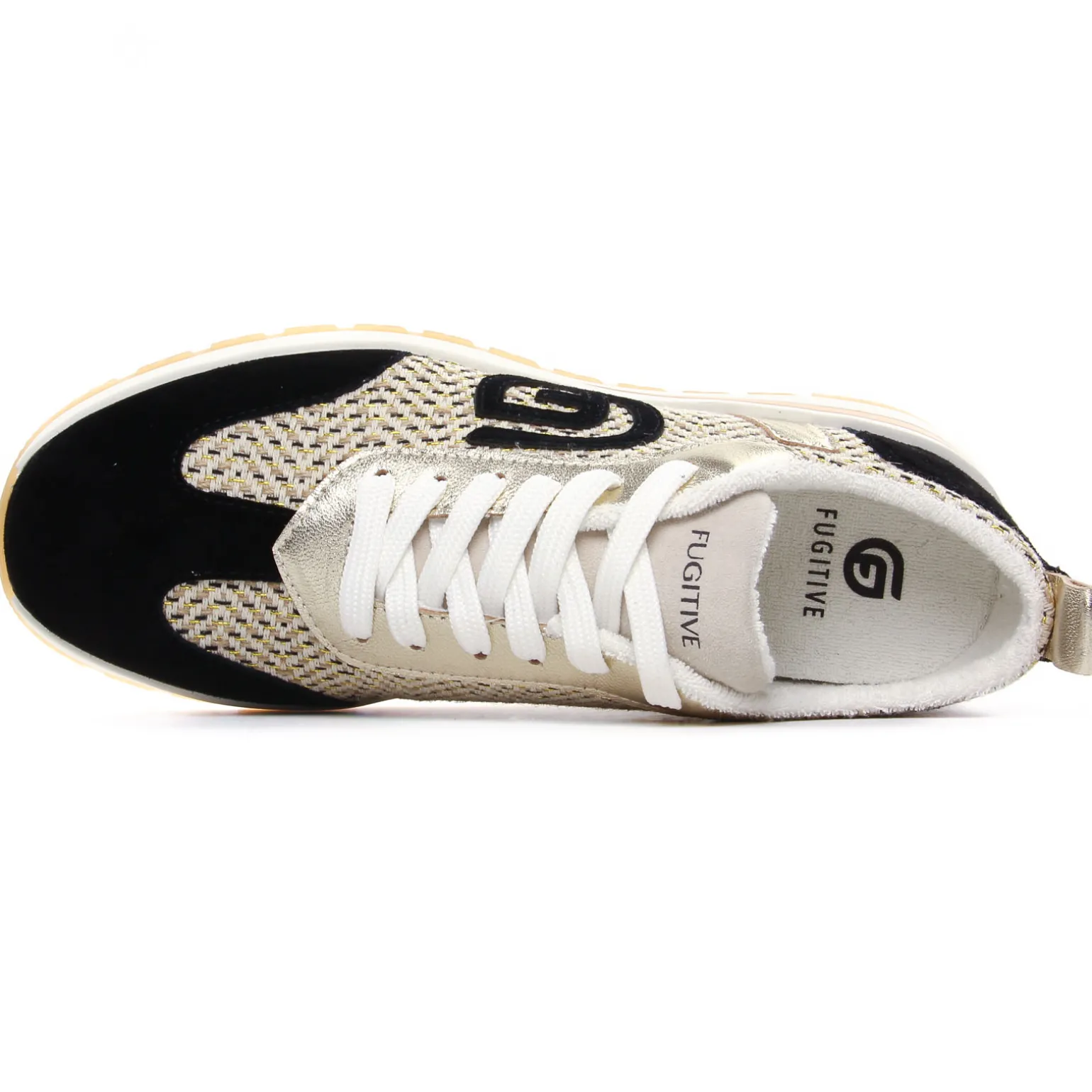 Baskets Compensees Fugitive Voctus Noir