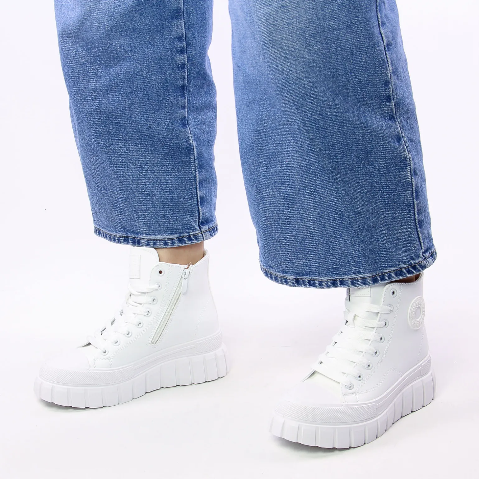 Baskets Compensees Refresh 172359 White