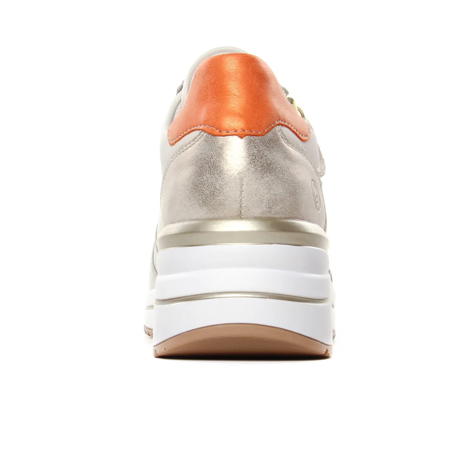 Baskets Compensees Remonte D0T10-80 Offwhite