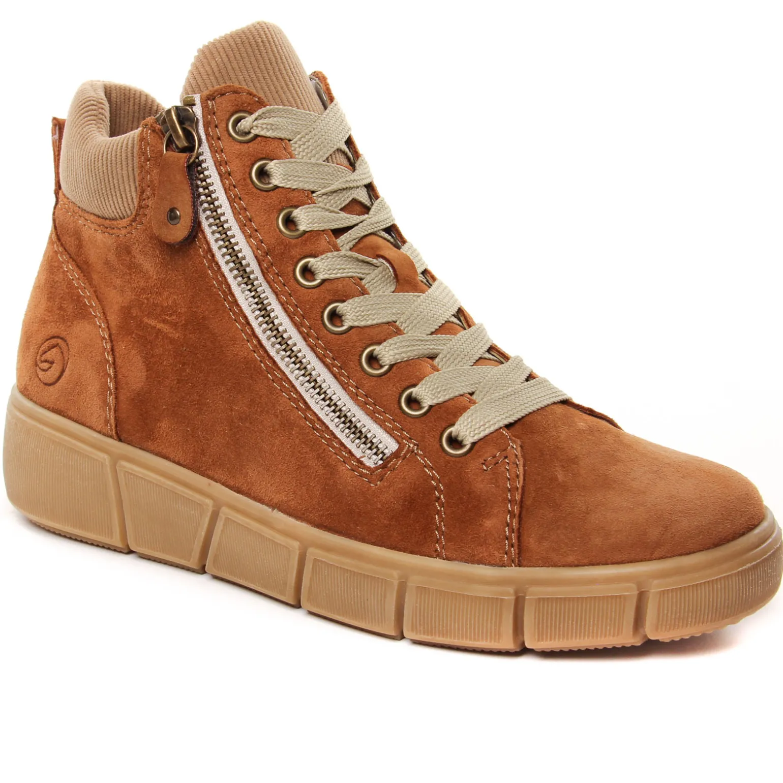 Baskets Compensees Remonte D1T70-22 Marron